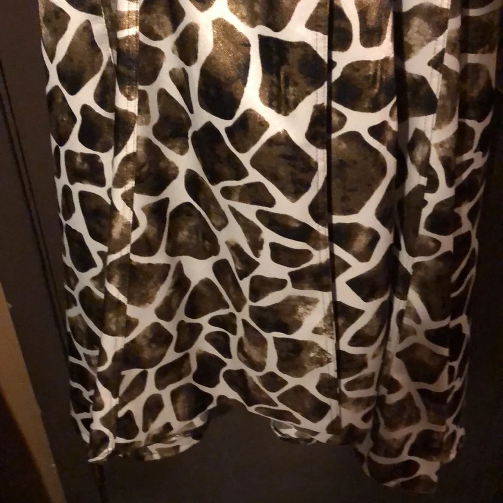 FLEUR DE PARIS NEW ORLEANS ANIMAL PRINT LONG LENGTH DRESS/JACKET (?) - Picture 7 of 9